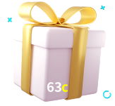 Receba seus bônus de boas-vindas no 63c